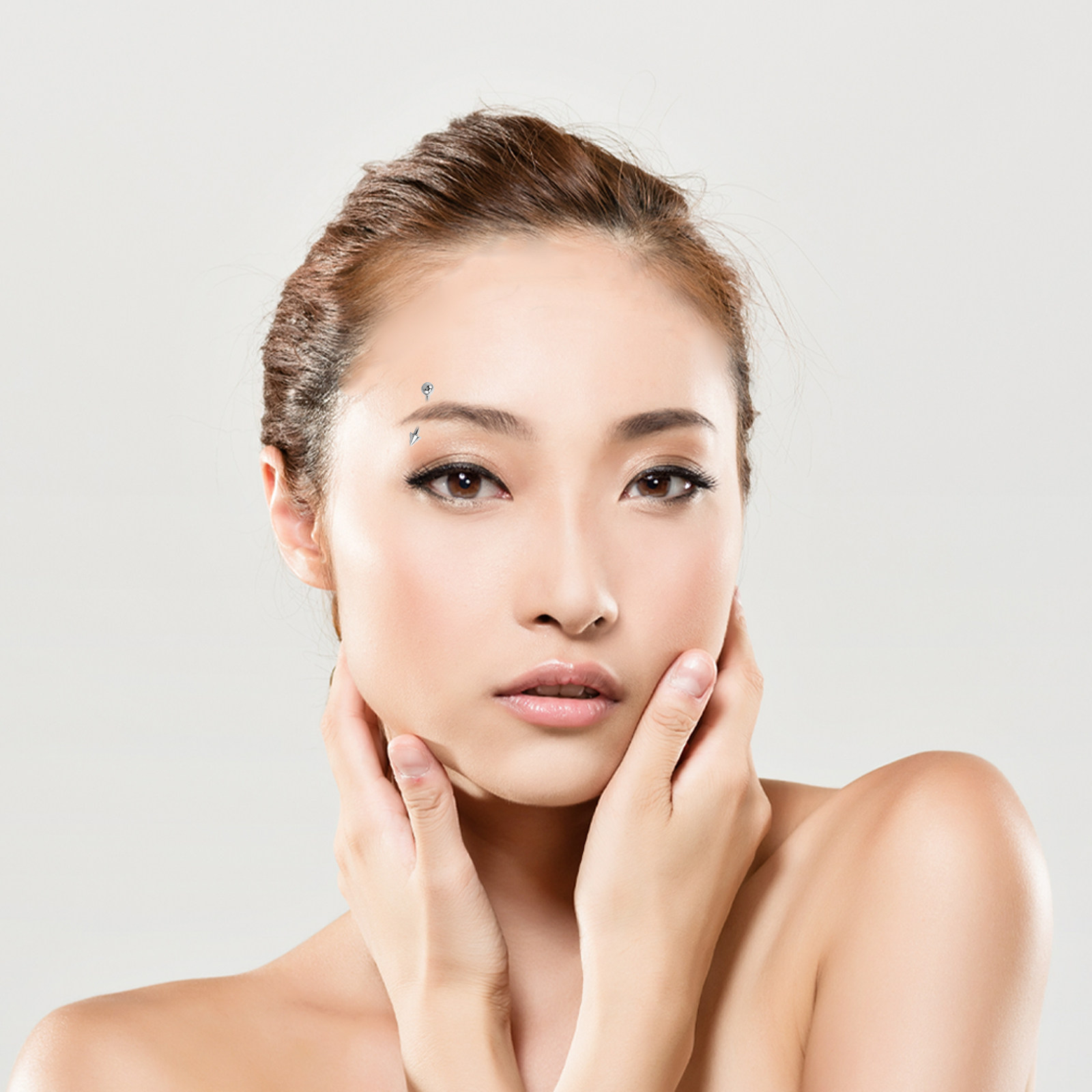 Body Jewelry For Sensitive Skin - 6 Stück Edelstahl Augenbrauenpiercings mit gebogener