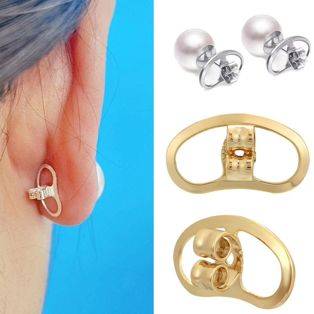 Body Jewelry Kit - 4Pcs Große Ohrring Heber Metall Ohrring