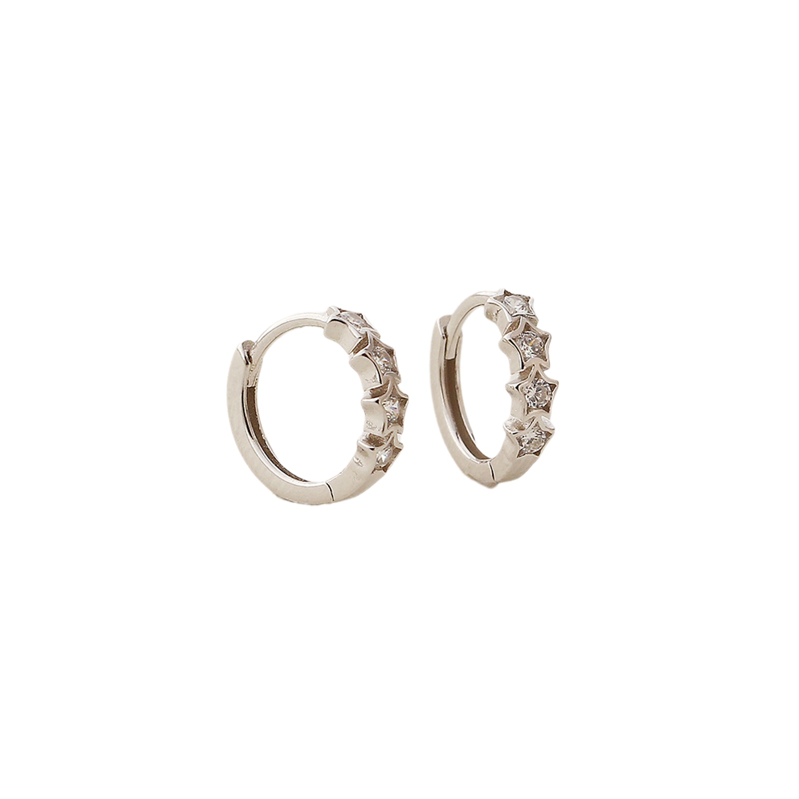 Body Jewelry For Sensitive Skin - Schicker Knopfring-Ohrstecker für das obere Ohr,