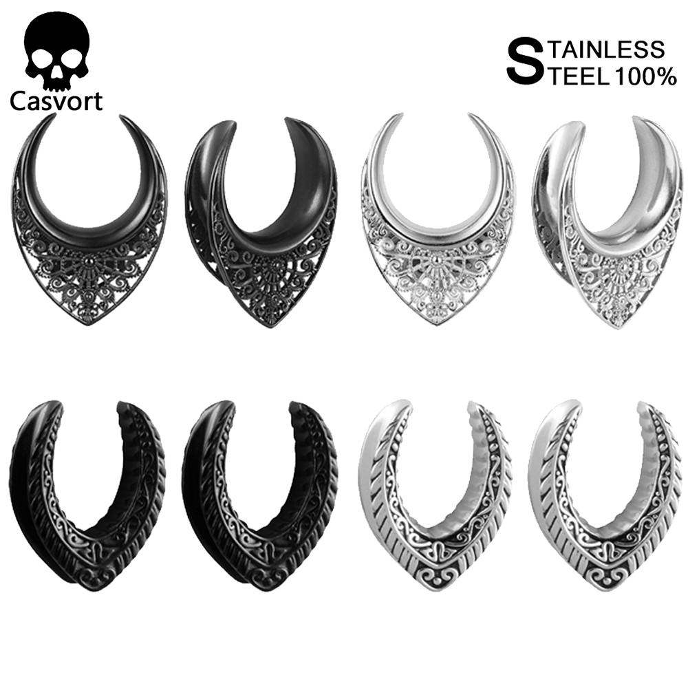 Body Jewelry Hangers - Casvort 2 PCS Vintage Sattel Tunnel