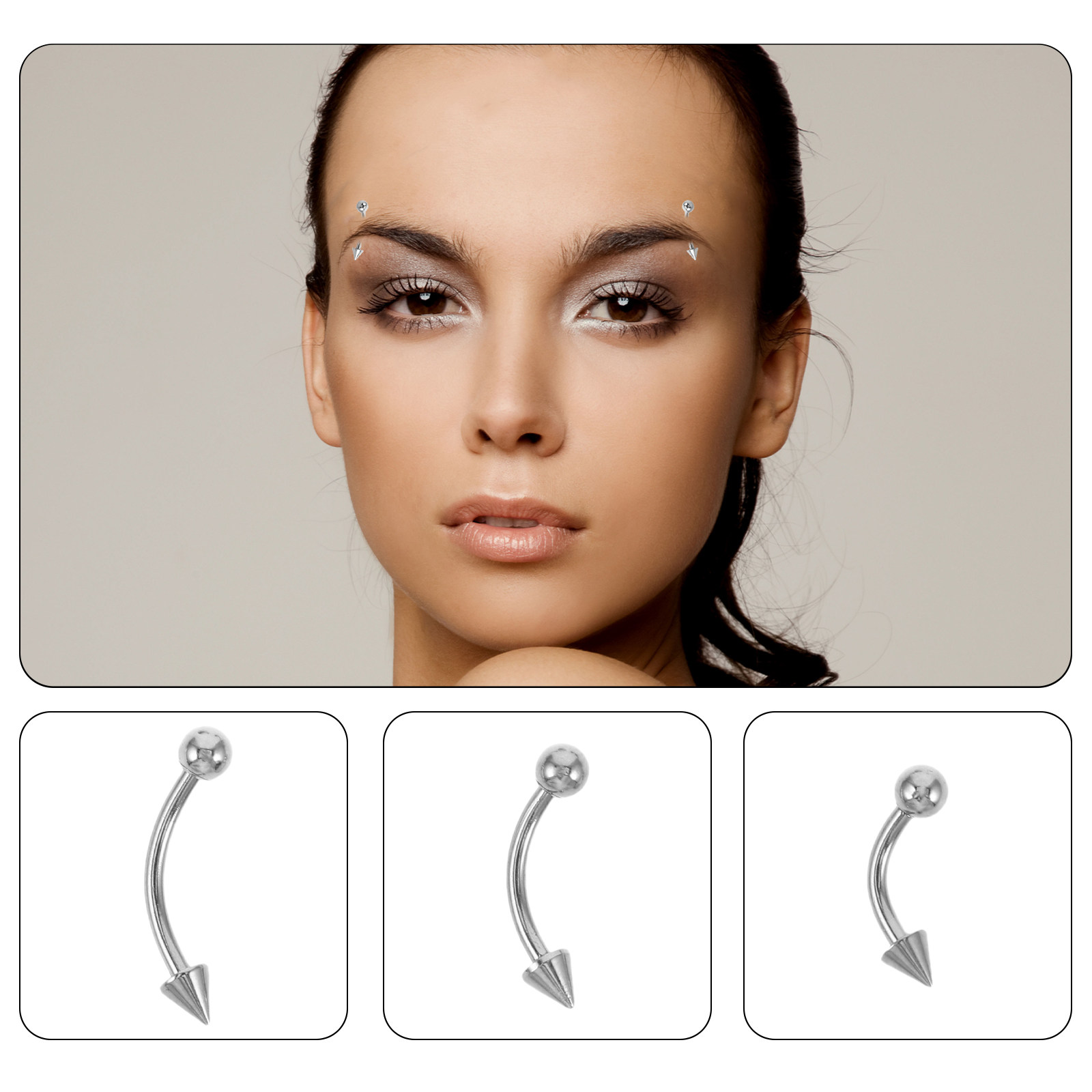 6 Stück Edelstahl Augenbrauenp – Body Jewelry For Sensitive Skin Bewertung und Preis