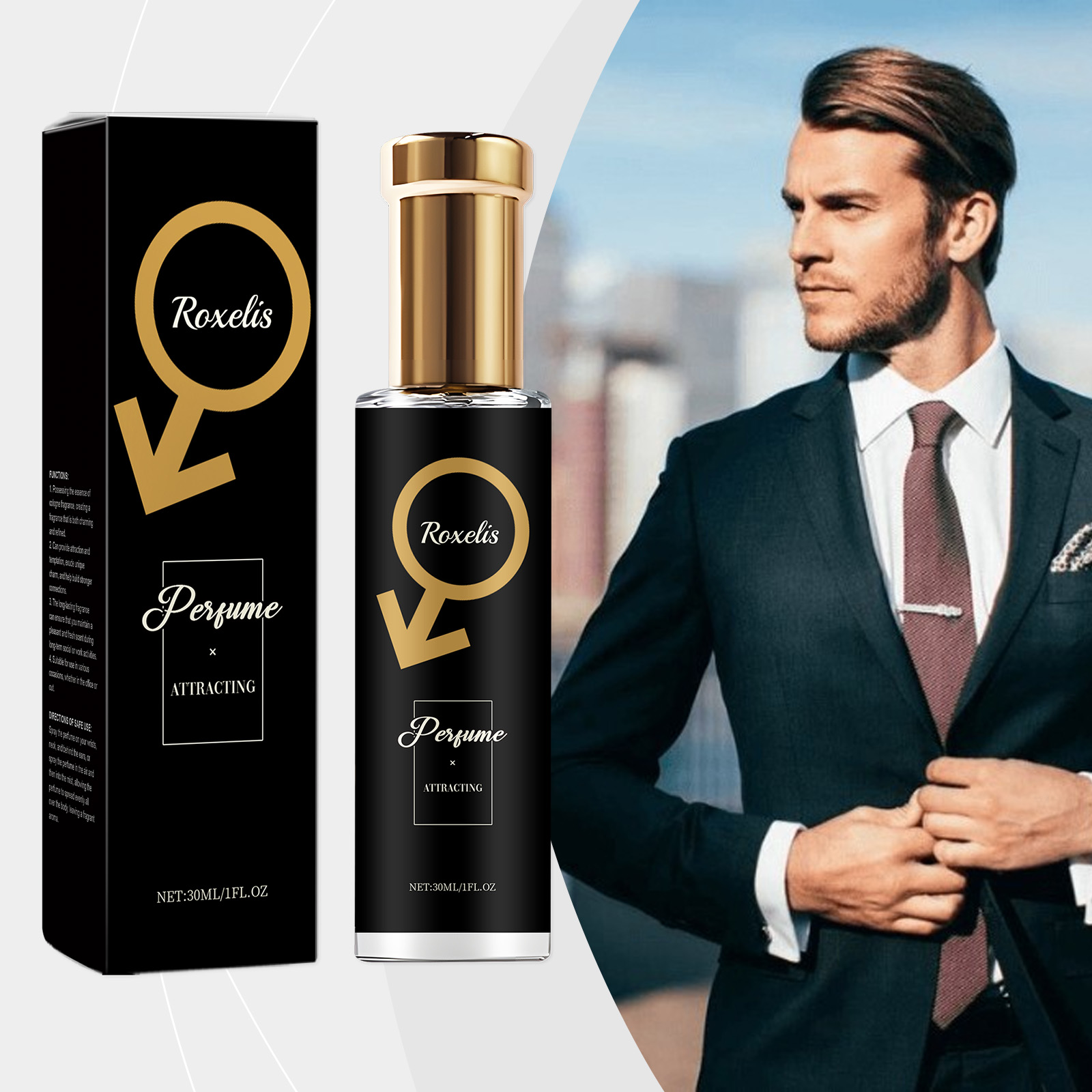 Roxelis 30 ml Herren-Pheromon- – Body Jewelry Kit Bewertung und Preis