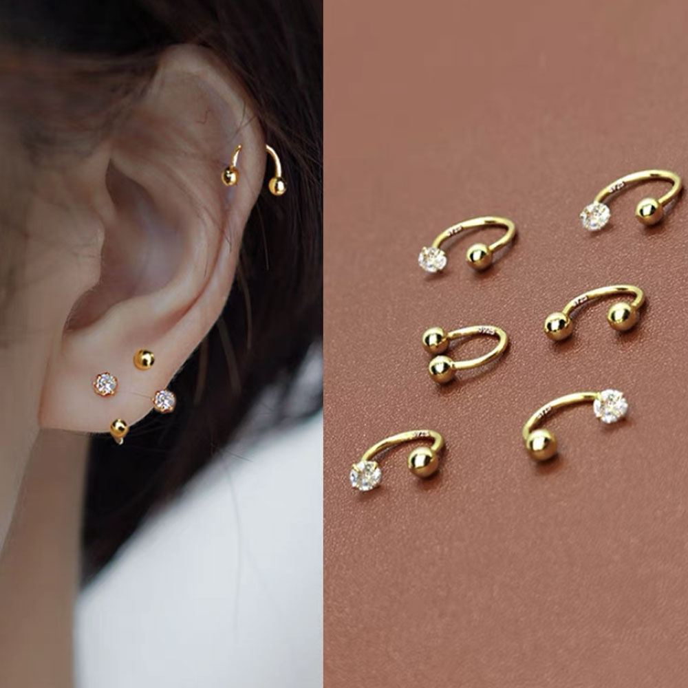 1PC Edelstahl Tragus Piercing  – Conch Earring Hoop Bewertung und Preis