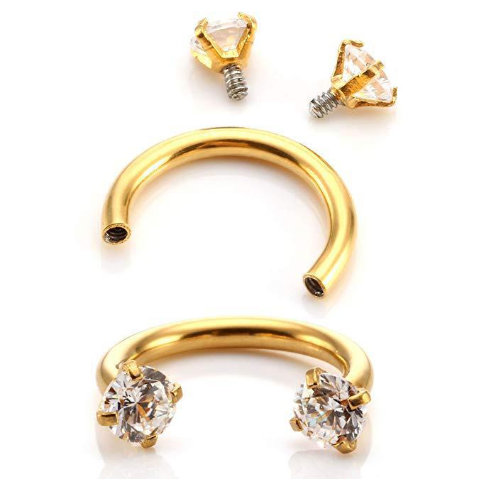 1PC Edelstahl Tragus Piercing  – Conch Earring Hoop Bewertung und Preis