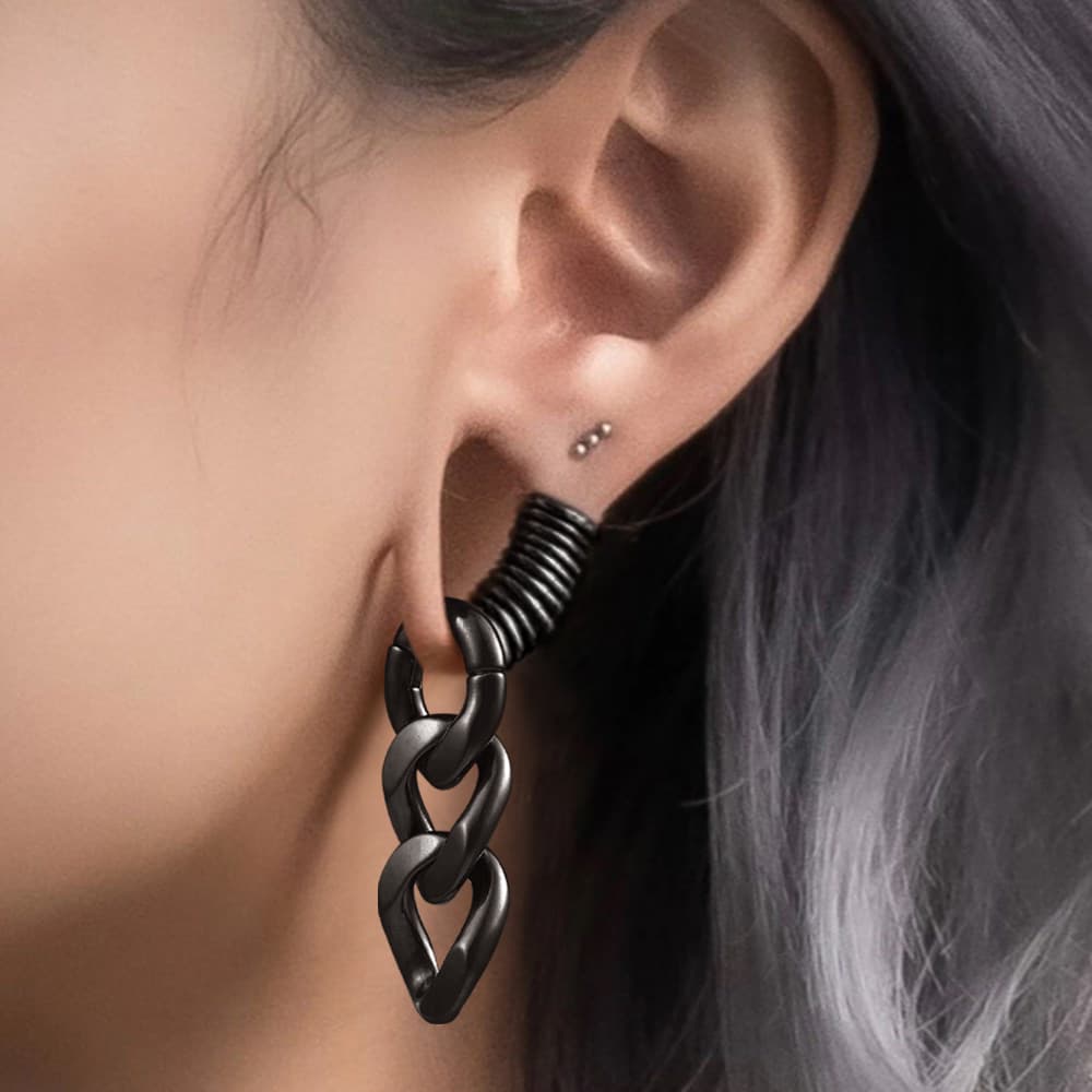 Casvort 2PCS 4mm 6G Kette Ohr  – Body Jewelry Hangers Bewertung und Preis