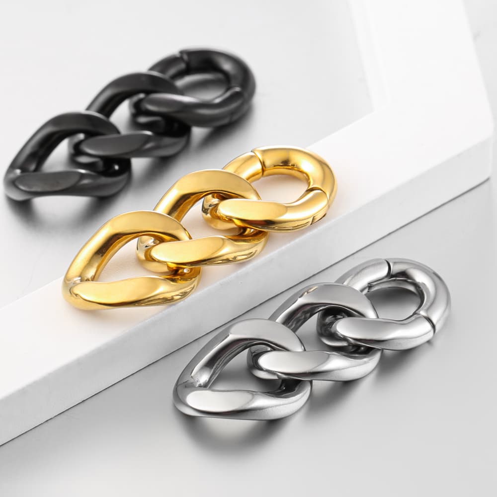 Casvort 2PCS 4mm 6G Kette Ohr  – Body Jewelry Hangers Bewertung und Preis