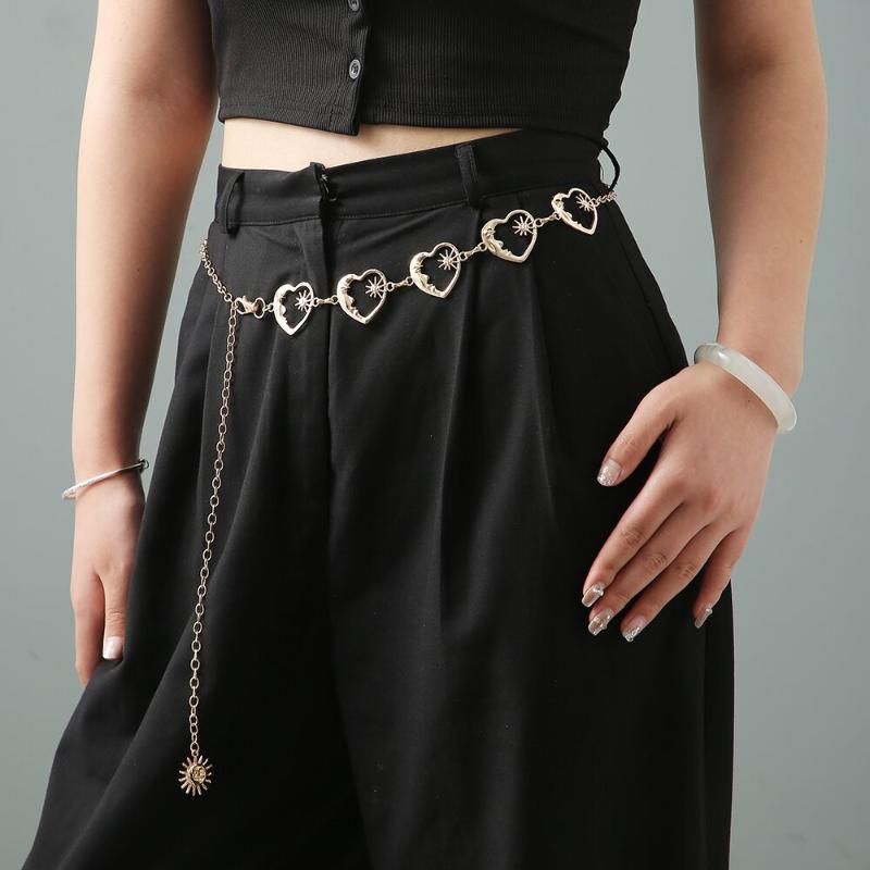 Dünne Metall-Taillenkette für  – Body Jewelry Dress Bewertung und Preis