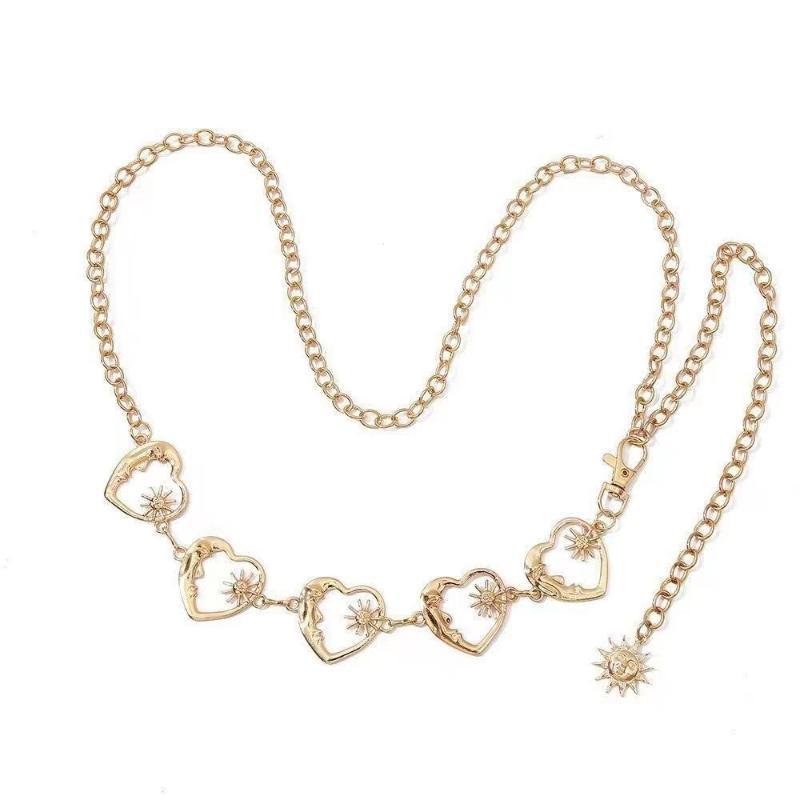 Dünne Metall-Taillenkette für  – Body Jewelry Dress Bewertung und Preis