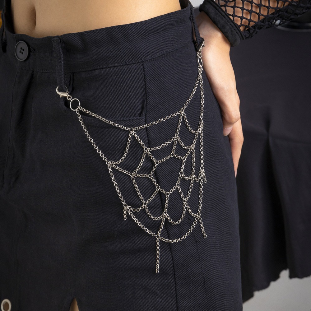 Gothic Punk Silber Farbe Spinn – Body Jewelry Men Bewertung und Preis