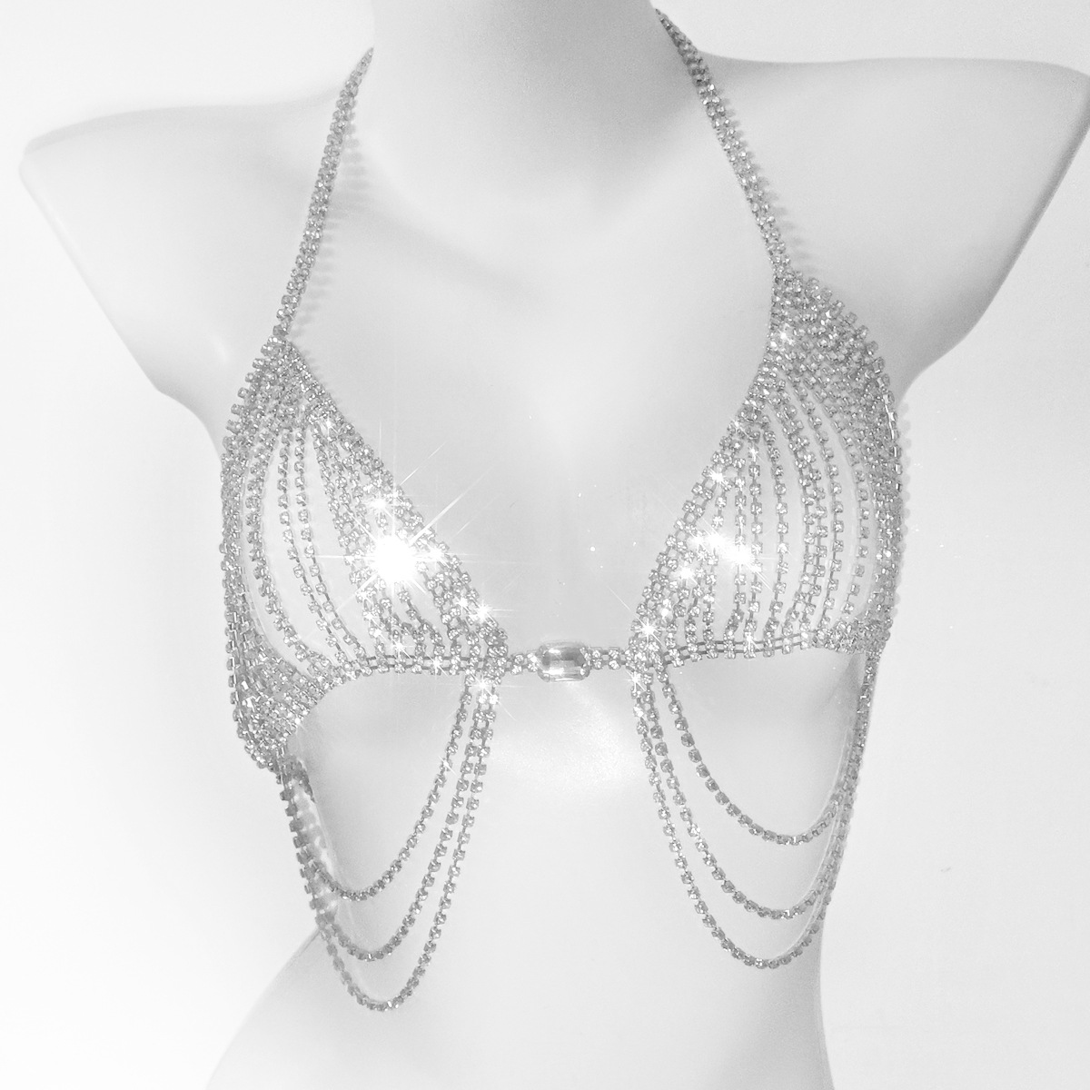 Modische Quasten sexy Strass B – Body Jewelry Retainers Bewertung und Preis