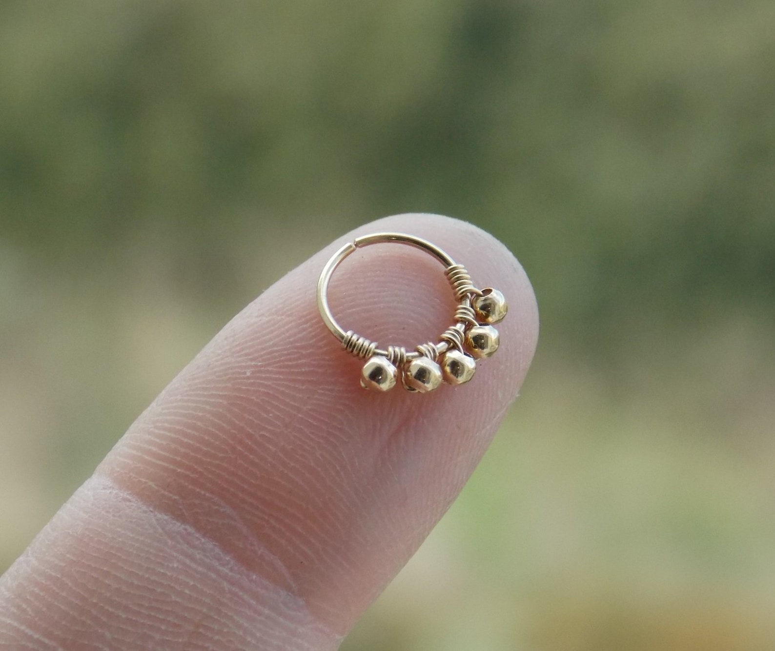 14K Gold Filled Perlen-Nasenri – Body Jewelry Hangers Bewertung und Preis