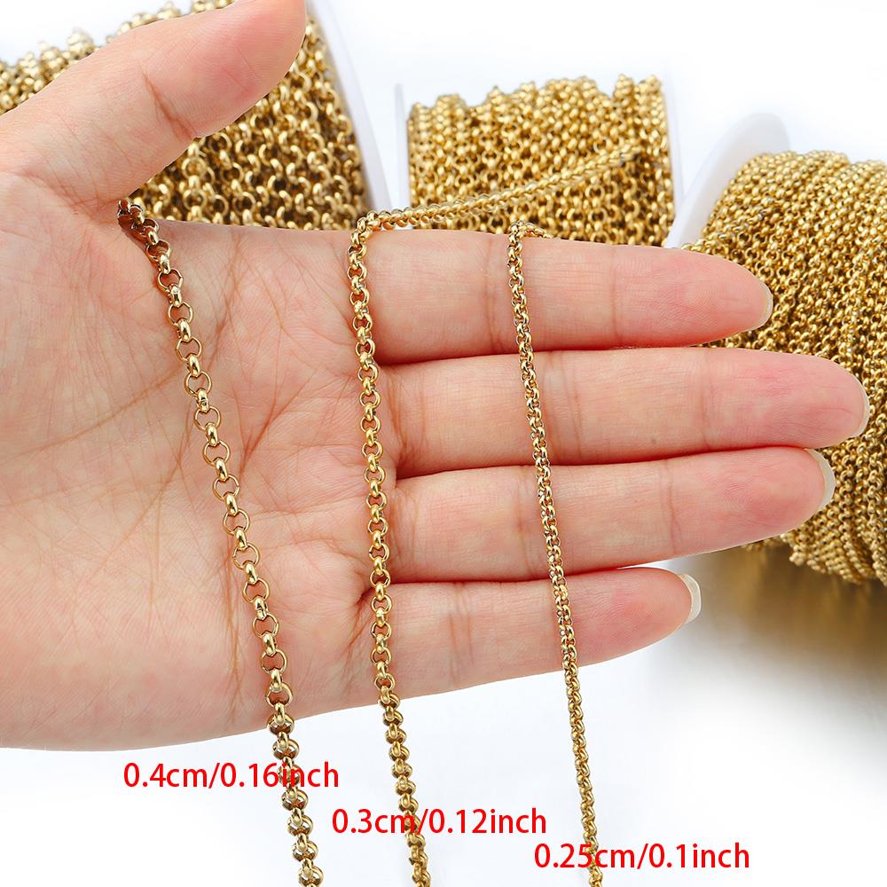 1 Meter 2-4mm Edelstahl O-förm – Body Jewelry Necklace Bewertung und Preis