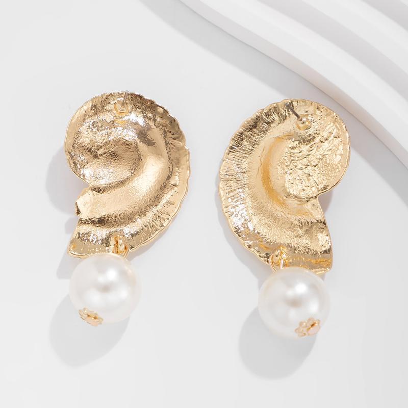 2 Stück Simulierte Perlen-Musc – Conch Earring Hoop Bewertung und Preis