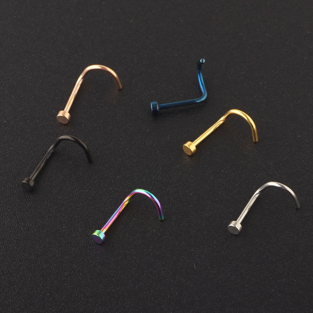 6 Stück Fein Polierte Edelstah – Body Jewelry For Sensitive Skin Bewertung und Preis