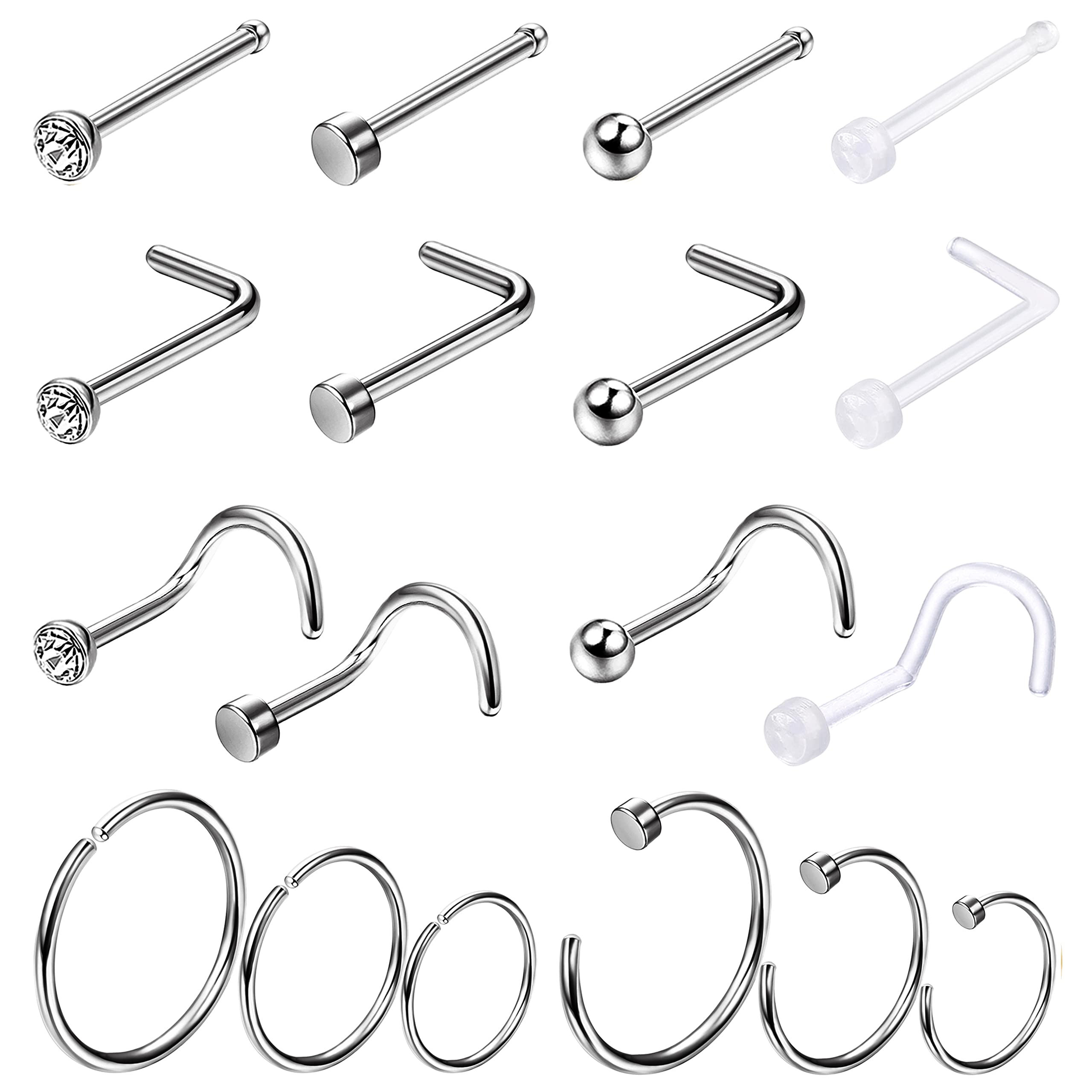 1 Stück hypoallergene Nasenrin – Body Jewelry For Sensitive Skin Bewertung und Preis