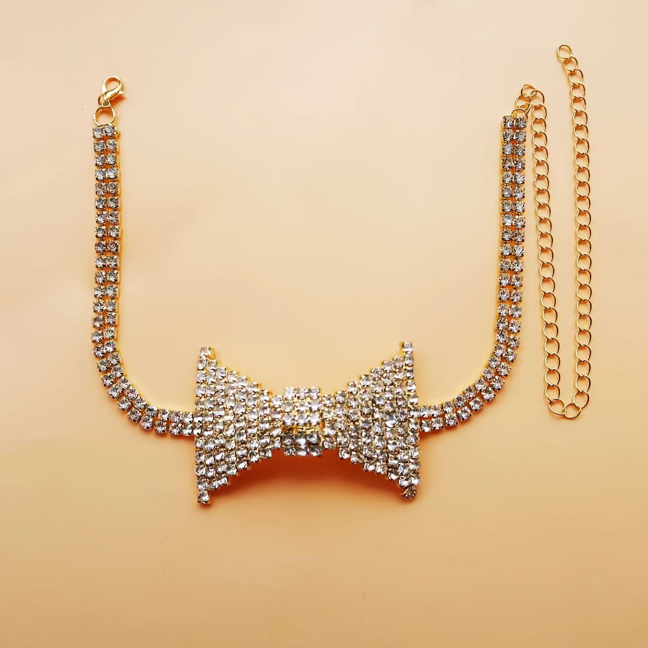 Exquisite elegante Strass Boge – Body Jewelry Necklace Bewertung und Preis