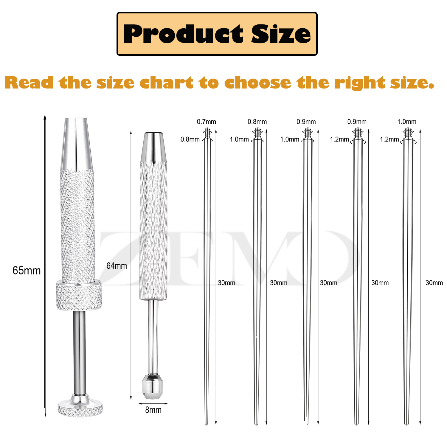 ZEMO 1-10 Stück Piercing-Kugel – Body Jewelry Measurements Bewertung und Preis
