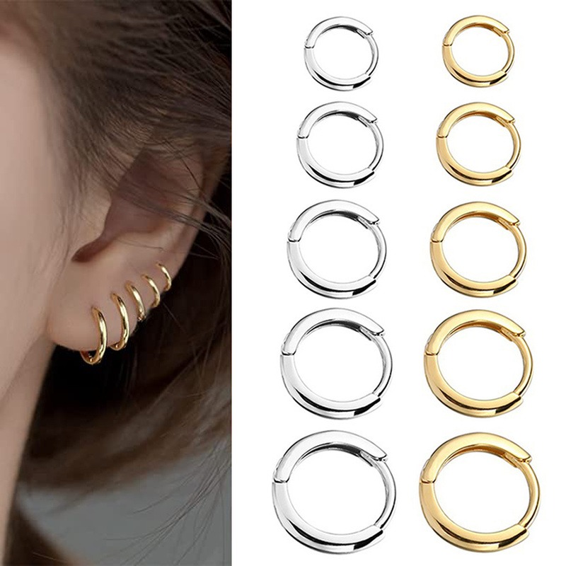 1 Paar kleine Creolen aus 316L – Conch Earring Hoop Bewertung und Preis