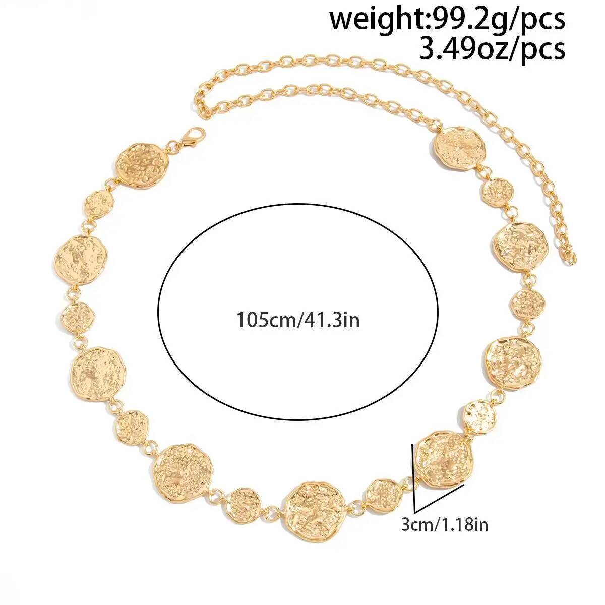 Punk Gold Farbe Runde Bauch Ta – Body Jewelry Dress Bewertung und Preis