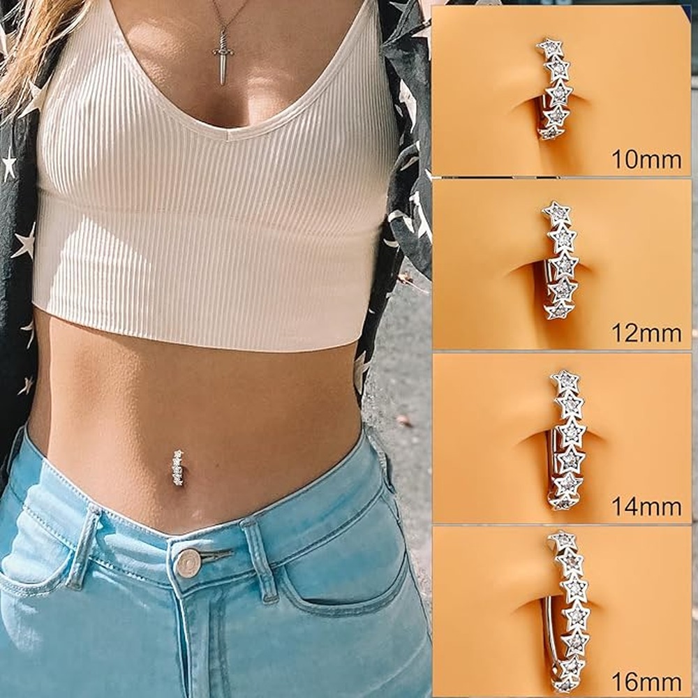 Schicker Knopfring-Ohrstecker  – Body Jewelry For Sensitive Skin Bewertung und Preis