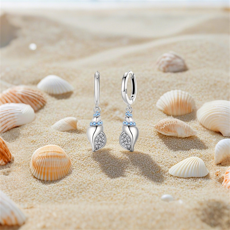 Damen-Ohrringe aus 925er-Sterl – Conch Earring Hoop Bewertung und Preis
