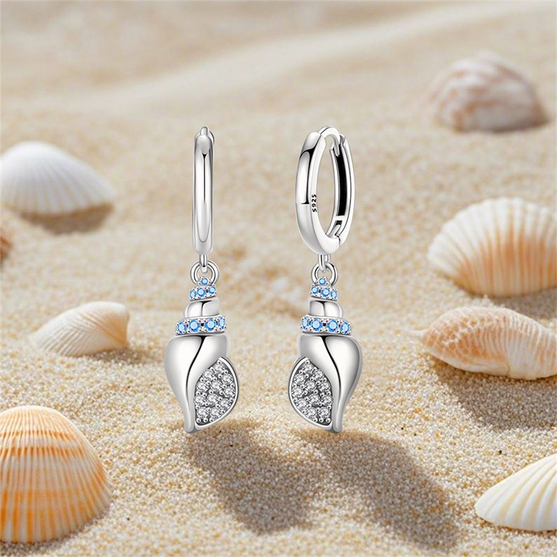 Damen-Ohrringe aus 925er-Sterl – Conch Earring Hoop Bewertung und Preis