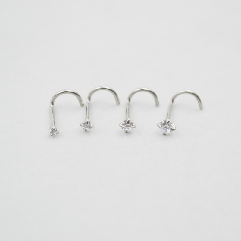 Großhandel 50 teile/los 20G Sp – Nostril Screw Pin Bewertung und Preis