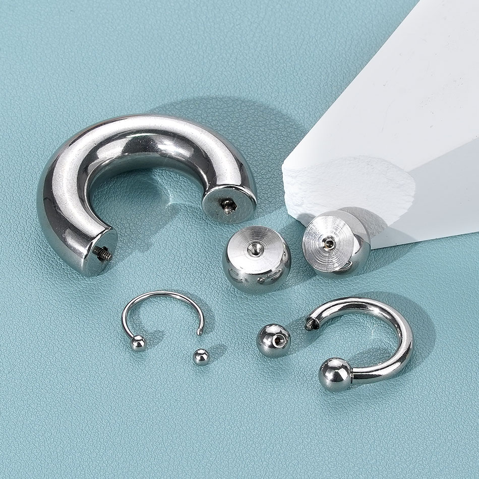 1PC 18G-00G Große Gauge Edelst – Body Jewelry Hangers Bewertung und Preis