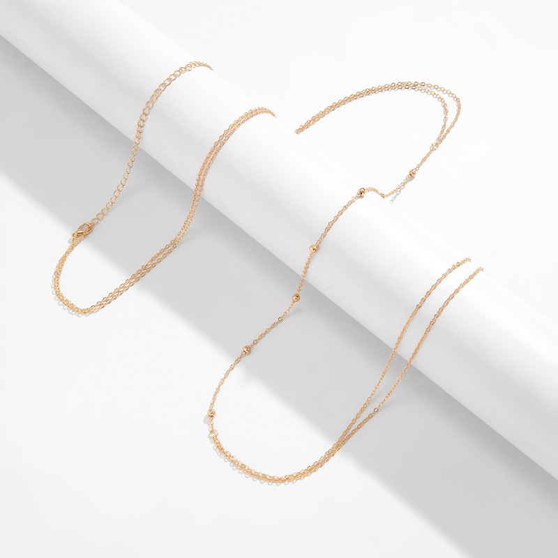 Einfache Brust-Ketten-Halskett – Body Jewelry Necklace Bewertung und Preis