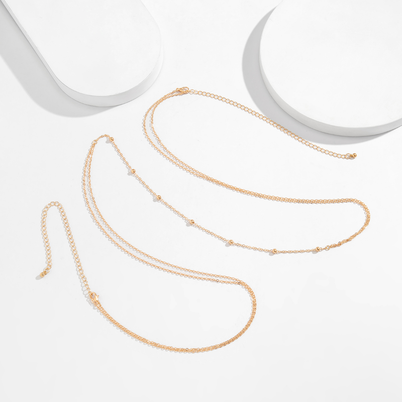 Einfache Brust-Ketten-Halskett – Body Jewelry Necklace Bewertung und Preis
