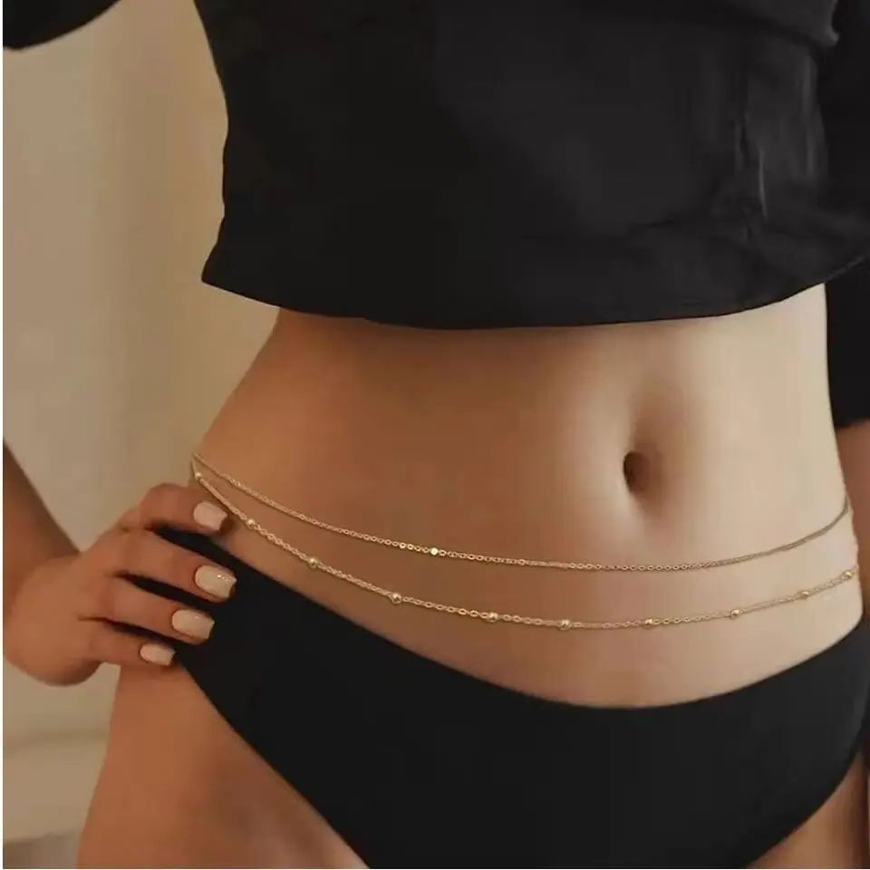 HipHop Doppelschichten Bauchke – Body Jewelry Necklace Bewertung und Preis