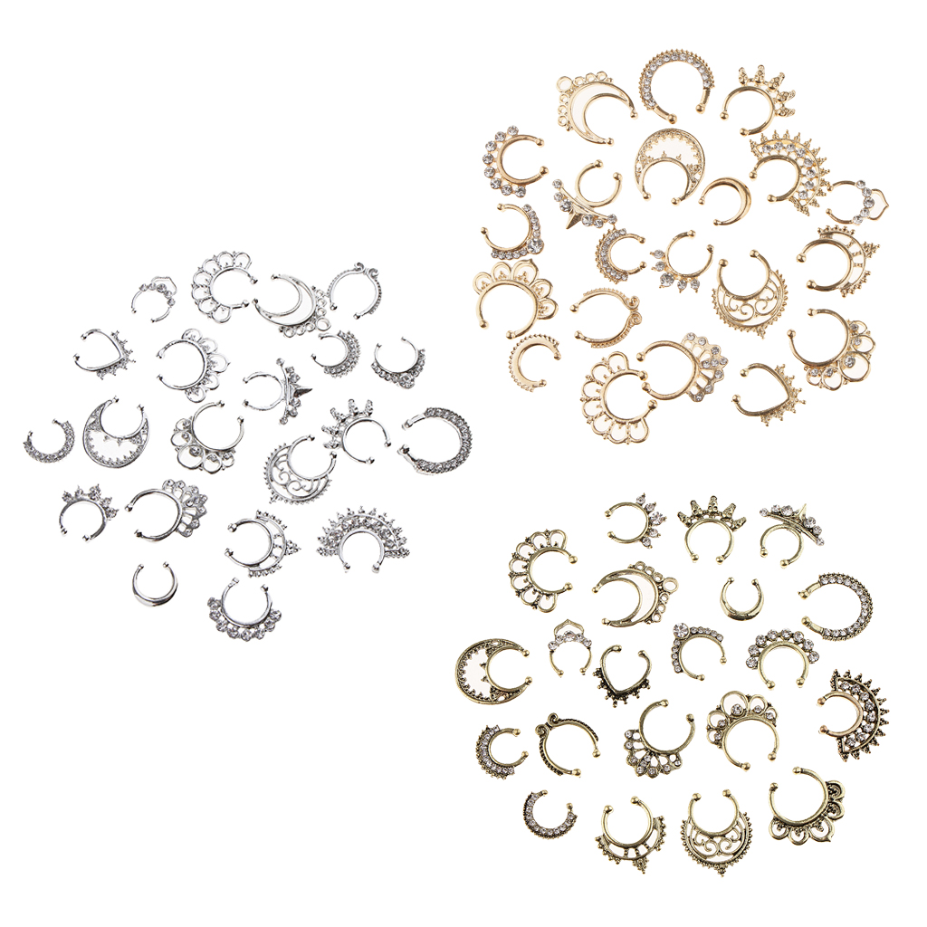 Heißer Verkauf 21/3PCS Nase Ge – Body Jewelry On Sale Bewertung und Preis