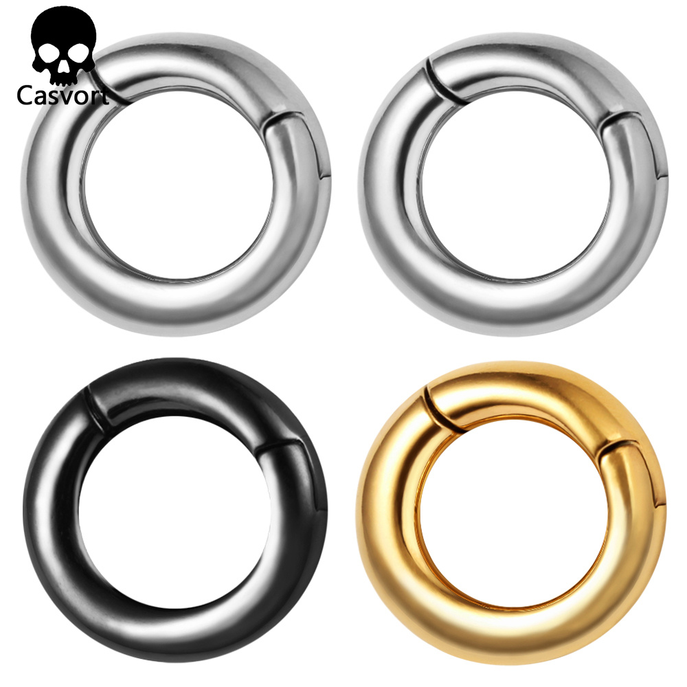 Casvort 2PCS Halo Ohrgewichte  – Body Jewelry Hangers Bewertung und Preis